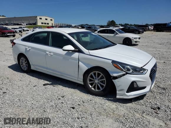 2018 Hyundai Sonata SE with VIN 5NPE24AF0JH624993, listed as a Copart auction lot 71864585 with 91,339 mi miles and Salvage title. Bid and sale history available at DreamBid. Image 4.