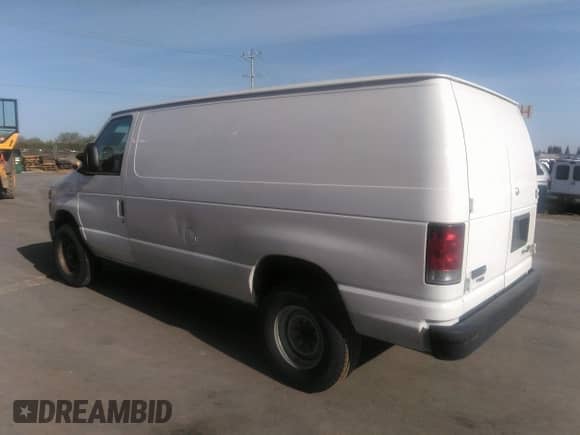 2013 Ford Econoline Cargo Commercial with VIN 1FTSE3EL3DDA30378, listed as a IAAI auction lot 42064788 with 285,473 mi miles and . Bid and sale history available at DreamBid. Image 3.