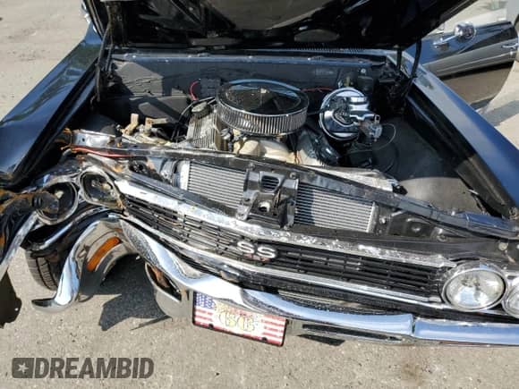 1966 Chevrolet Chevelle с VIN 136176F124821, выставлен на аукционе Copart как лот 80133865 с пробегом 636 миль миль и Списание • Salvage title. История ставок и продаж доступна на DreamBid. Изображение 11.