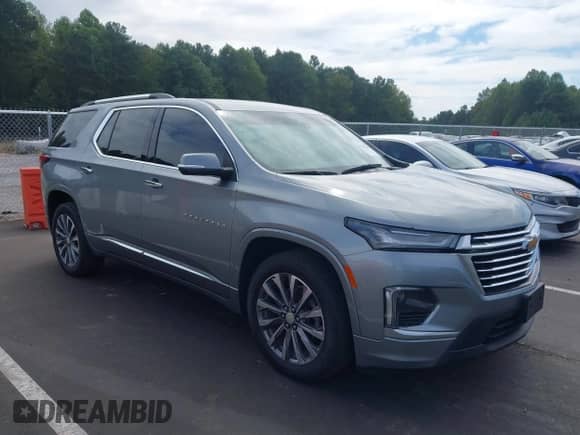 2023 Chevrolet Traverse Premier с VIN 1GNEVKKW7PJ269077, выставлен на аукционе IAAI как лот 43213587 с пробегом 33 327 миль миль и . История ставок и продаж доступна на DreamBid. Изображение 1.