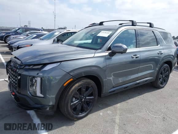 2025 Hyundai Palisade XRT z VIN KM8R34GE7SU850187, wystawiony jako IAAI lot #42570288 z przebiegiem 1 265 mil mil oraz . Historia ofert i sprzedaży dostępna na DreamBid. Obrazek 17.