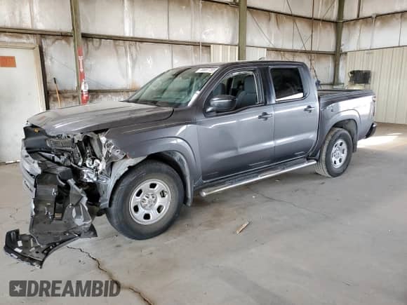 2022 Nissan Frontier S z VIN 1N6ED1EJ2NN642177, wystawiony jako Copart lot #70897755 z przebiegiem 42 018 mil mil oraz Szkoda całkowita • Salvage title. Historia ofert i sprzedaży dostępna na DreamBid. Obrazek 1.