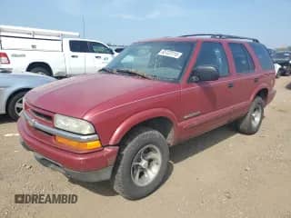 2003 Chevrolet Blazer LS с VIN 1GNCS13X33K110143, выставлен на аукционе Copart как лот 65122115 с пробегом 231 166 миль миль и Чистый • Clean title. История ставок и продаж доступна на DreamBid. Изображение 1.