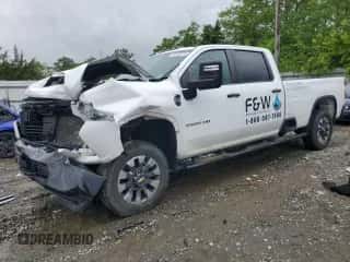 2022 Chevrolet Silverado 2500 с VIN 1GC4WME75NF220588, выставлен на аукционе Copart как лот 58151575 с пробегом 66 918 миль миль и Списание • Salvage title. История ставок и продаж доступна на DreamBid. Изображение 1.