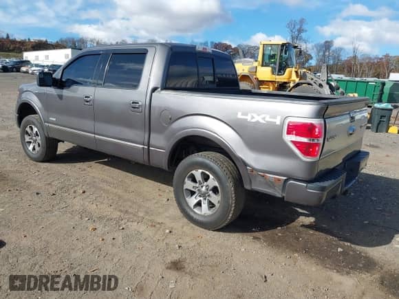 2014 Ford F-150 FX4 with VIN 1FTFW1ET5EFC23401, listed as a IAAI auction lot 43546871 with 120,313 mi miles and . Bid and sale history available at DreamBid. Image 3.