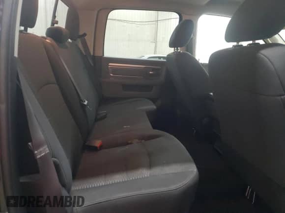 2019 Ram 1500 SLT with VIN 1C6RR7LG7KS671534, listed as a Copart auction lot 53096865 with 46,496 mi miles and Salvage title. Bid and sale history available at DreamBid. Image 10.