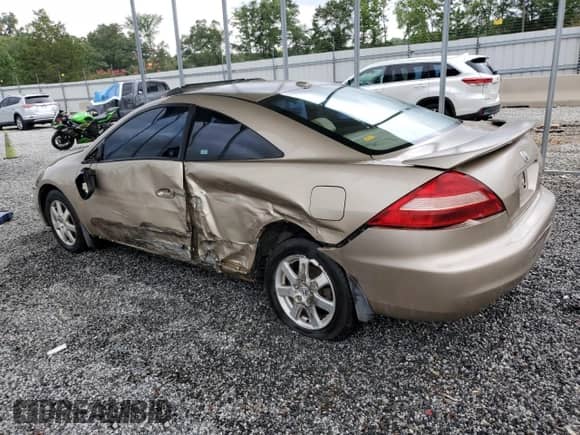 2005 Honda Accord EX-L with VIN 1HGCM82615A014025, listed as a Copart auction lot 68152685 with 292,947 mi miles and Salvage title. Bid and sale history available at DreamBid. Image 2.