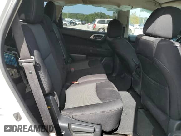 2017 Nissan Pathfinder SV with VIN 5N1DR2MN8HC673181, listed as a Copart auction lot 81939595 with 122,198 mi miles and Salvage title. Bid and sale history available at DreamBid. Image 11.