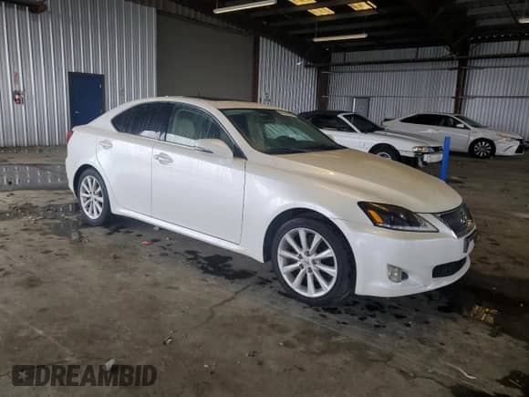 2009 Lexus IS 250 с VIN JTHBK262692084672, выставлен на аукционе Copart как лот 86324385 с пробегом 79 330 миль миль и Списание • Salvage title. История ставок и продаж доступна на DreamBid. Изображение 4.