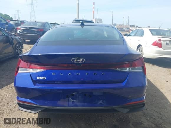 2023 Hyundai Elantra SEL with VIN KMHLM4AG7PU440834, listed as a IAAI auction lot 42552017 with 35,462 mi miles and . Bid and sale history available at DreamBid. Image 16.
