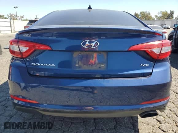 2015 Hyundai Sonata Eco с VIN 5NPE24AA7FH162363, выставлен на аукционе Copart как лот 81841075 с пробегом 214 706 миль миль и Списание • Salvage title. История ставок и продаж доступна на DreamBid. Изображение 6.