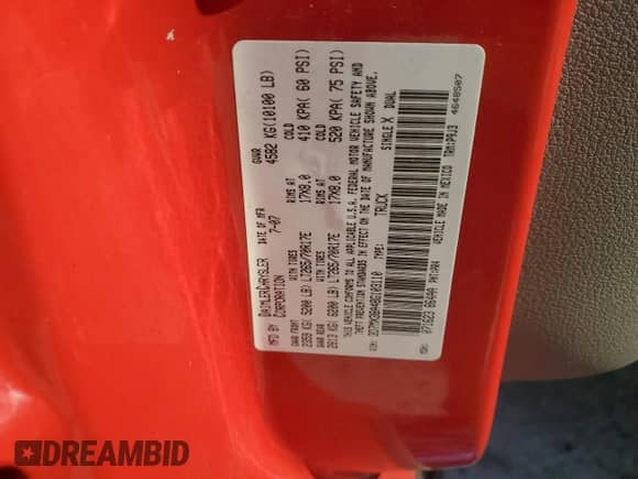 2008 Dodge 3500 SLT с VIN 3D7MX38A48G103110, выставлен на аукционе Copart как лот 71582914 с пробегом 161 575 миль миль и Чистый • Clean title. История ставок и продаж доступна на DreamBid. Изображение 12.