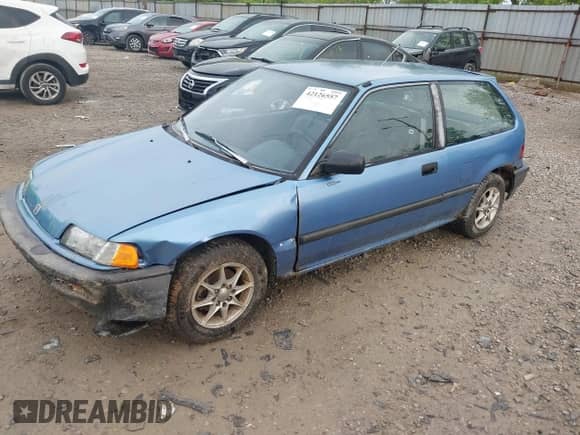 1991 Honda Civic z VIN 2HGED634XMH576080, wystawiony jako IAAI lot #42126557 z przebiegiem 271 729 mil mil oraz . Historia ofert i sprzedaży dostępna na DreamBid. Obrazek 2.