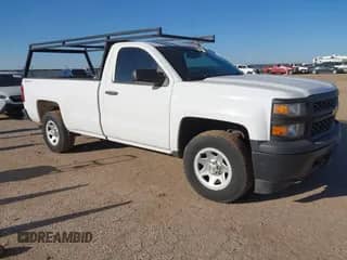 2015 Chevrolet Silverado 1500 Work Truck with VIN 1GCNKPEC1FZ323344, listed as a IAAI auction lot 43307721 with 175,414 mi miles and . Bid and sale history available at DreamBid. Image 1.