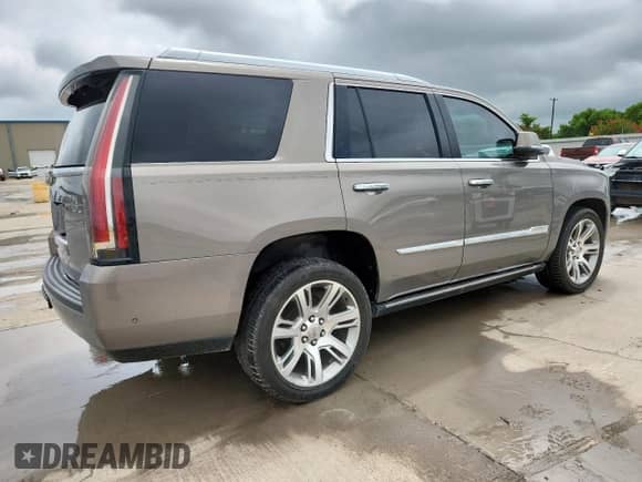 2018 Cadillac Escalade Premium Luxury with VIN 1GYS4CKJ9JR191879, listed as a Copart auction lot 64717525 with 139,616 mi miles and Clean title. Bid and sale history available at DreamBid. Image 3.