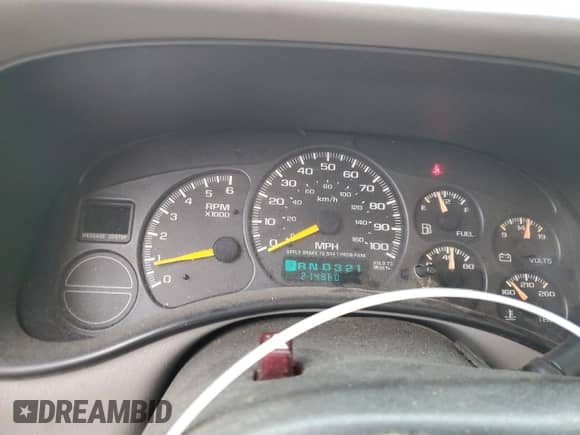 2000 Chevrolet Silverado 1500 LS with VIN 1GCEC14TXYZ153158, listed as a Copart auction lot 77625554 with 214,960 mi miles and Salvage title. Bid and sale history available at DreamBid. Image 9.