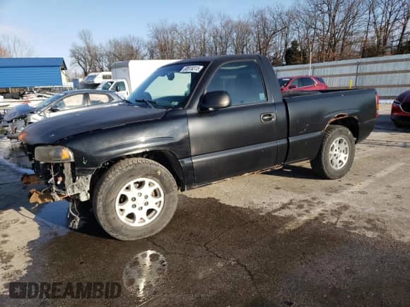 2004 GMC Sierra 1500 SLE z VIN 1GTEC14T24Z291206, wystawiony jako Copart lot #88518315 z przebiegiem 269 107 mil mil oraz Szkoda całkowita • Salvage title. Historia ofert i sprzedaży dostępna na DreamBid. Obrazek 1.