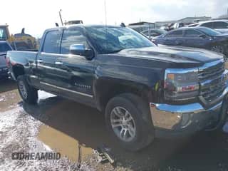2016 Chevrolet Silverado 1500 LTZ with VIN 1GCVKSEC1GZ181162, listed as a IAAI auction lot 41134872 with 112,321 mi miles and . Bid and sale history available at DreamBid. Image 1.