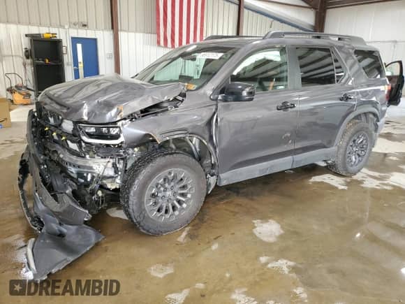 2026 Honda Passport с VIN 5FNYF9H51TB010726, выставлен на аукционе Copart как лот 66912175 с пробегом 2 413 миль миль и Списание • Salvage title. История ставок и продаж доступна на DreamBid. Изображение 1.