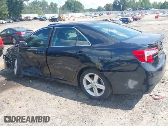 2012 Toyota Camry SE with VIN 4T1BF1FK4CU014305, listed as a IAAI auction lot 42873811 with Not provided miles and . Bid and sale history available at DreamBid. Image 3.
