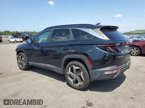 2022 Hyundai Tucson SEL with VIN 5NMJCCAE3NH134886, listed as a Copart auction lot 65915335 with 25,362 mi miles and Non repairable. Bid and sale history available at DreamBid. Image 2.