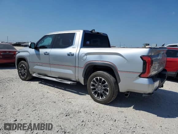 2023 Toyota Tundra Limited Hybrid z VIN 5TFJC5DB1PX028931, wystawiony jako Copart lot #71593354 z przebiegiem 21 887 mil mil oraz Szkoda całkowita • Salvage title. Historia ofert i sprzedaży dostępna na DreamBid. Obrazek 2.