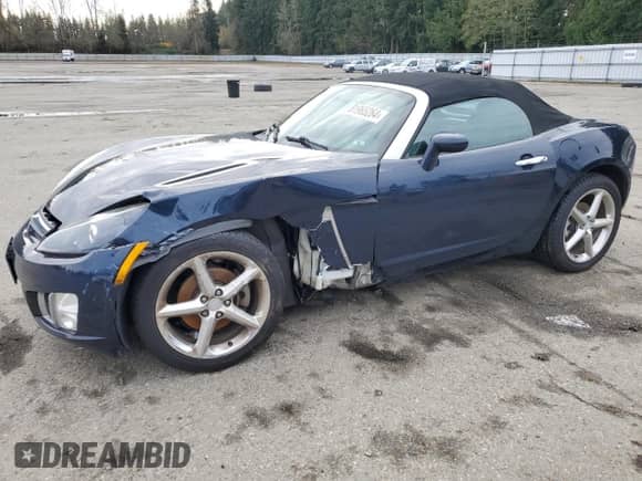 2007 Saturn Sky Red Line с VIN 1G8MG35X57Y134335, выставлен на аукционе Copart как лот 81965264 с пробегом Не указан миль и Чистый • Clean title. История ставок и продаж доступна на DreamBid. Изображение 1.