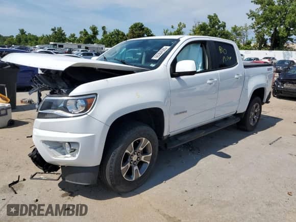 2017 Chevrolet Colorado 4WD Z71 with VIN 1GCGTDEN0H1158152, listed as a Copart auction lot 66384505 with 137,751 mi miles and Salvage title. Bid and sale history available at DreamBid. Image 1.