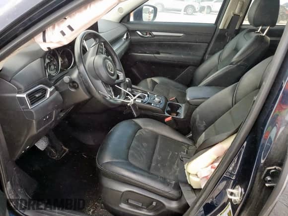 2023 Mazda CX-5 S Select with VIN JM3KFBBM5P0273116, listed as a Copart auction lot 81396825 with 35,496 mi miles and Salvage title. Bid and sale history available at DreamBid. Image 7.