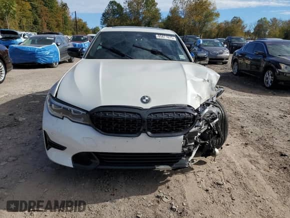 2020 BMW 3 Series 330i xDrive with VIN 3MW5R7J0XL8B11844, listed as a Copart auction lot 85871675 with 60,331 mi miles and Salvage title. Bid and sale history available at DreamBid. Image 5.