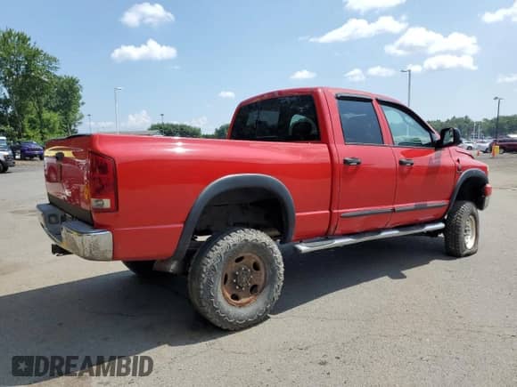 2006 Dodge 2500 SLT with VIN 1D7KS28C46J130899, listed as a Copart auction lot 65019225 with Not provided miles and Clean title. Bid and sale history available at DreamBid. Image 3.