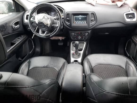 2020 Jeep Compass Altitude с VIN 3C4NJDBB9LT148518, выставлен на аукционе Copart как лот 58075535 с пробегом 49 710 миль миль и Списание • Salvage title. История ставок и продаж доступна на DreamBid. Изображение 8.
