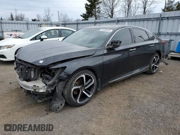 2019 Honda Accord Touring with VIN 1HGCV1F95KA804903, listed as a Copart auction lot 54438165 with 120,179 mi miles and Salvage title. Bid and sale history available at DreamBid. Image 1.