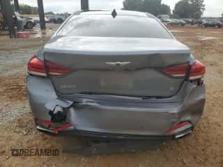 2015 Hyundai Genesis 3.8L z VIN KMHGN4JE4FU019004, wystawiony jako Copart lot #64042934 z przebiegiem 163 006 mil mil oraz Szkoda całkowita • Salvage title. Historia ofert i sprzedaży dostępna na DreamBid. Obrazek 6.