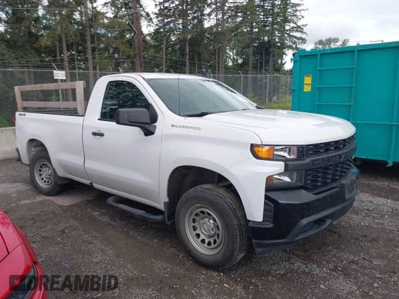 2019 Chevrolet Silverado 1500 Work Truck z VIN 3GCNYAEH9KG199986, wystawiony jako IAAI lot #42322710 z przebiegiem 35 160 mil mil oraz . Historia ofert i sprzedaży dostępna na DreamBid. Obrazek 13.