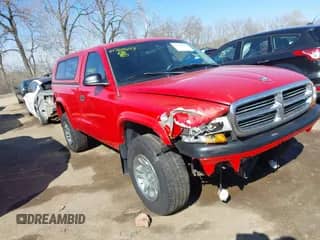 2004 Dodge Dakota with VIN 1D7GG36K04S680034, listed as a IAAI auction lot 41760693 with 166,561 mi miles and . Bid and sale history available at DreamBid. Image 1.