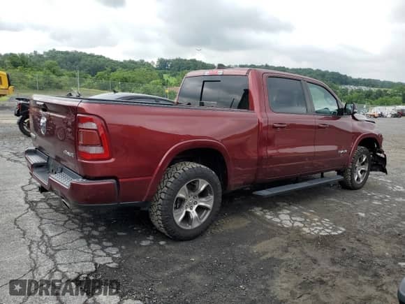 2019 Ram 1500 Laramie с VIN 1C6SRFRTXKN913716, выставлен на аукционе Copart как лот 59560095 с пробегом 99 815 миль миль и Списание • Salvage title. История ставок и продаж доступна на DreamBid. Изображение 3.