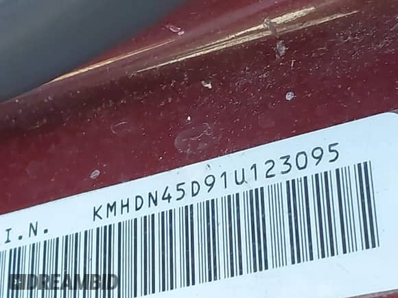 2001 Hyundai Elantra GLS с VIN KMHDN45D91U123095, выставлен на аукционе IAAI как лот 43077551 с пробегом 68 912 миль миль и . История ставок и продаж доступна на DreamBid. Изображение 9.