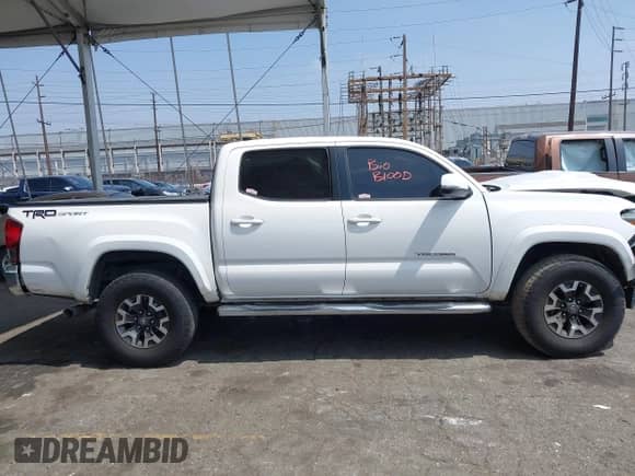 2017 Toyota Tacoma SR5 with VIN 3TMAZ5CN6HM030241, listed as a IAAI auction lot 42357004 with 120,779 mi miles and . Bid and sale history available at DreamBid. Image 12.
