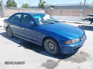 2001 BMW 5 Series 540i with VIN WBADN63451GM71264, listed as a IAAI auction lot 42392147 with 225,082 mi miles and . Bid and sale history available at DreamBid. Image 1.