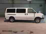 2014 Chevrolet Express Passenger LT with VIN 1GAZGYFG2E1101282, listed as a IAAI auction lot 42564935 with 44,098 mi miles and . Bid and sale history available at DreamBid. Image 13.