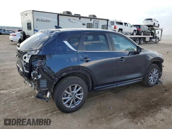 2025 Mazda CX-5 S Preferred z VIN JM3KFBCL3S0634521, wystawiony jako Copart lot #80734935 z przebiegiem 5 091 mil mil oraz Szkoda całkowita • Salvage title. Historia ofert i sprzedaży dostępna na DreamBid. Obrazek 3.