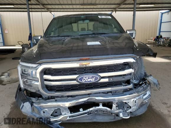 2024 Ford F-150 Lariat с VIN 1FTFW5L59RKD28385, выставлен на аукционе Copart как лот 71002725 с пробегом 34 922 миль миль и Чистый • Clean title. История ставок и продаж доступна на DreamBid. Изображение 5.
