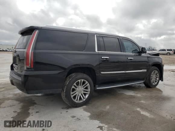 2018 Cadillac Escalade ESV z VIN 1GYS3GKJ1JR268657, wystawiony jako Copart lot #86831644 z przebiegiem 93 144 mil mil oraz Szkoda całkowita • Salvage title. Historia ofert i sprzedaży dostępna na DreamBid. Obrazek 3.