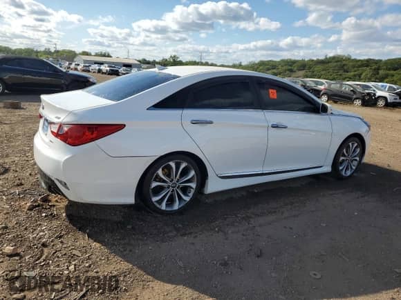2014 Hyundai Sonata Limited z VIN 5NPEC4AB1EH818108, wystawiony jako Copart lot #70652535 z przebiegiem 119 809 mil mil oraz Szkoda całkowita • Salvage title. Historia ofert i sprzedaży dostępna na DreamBid. Obrazek 3.