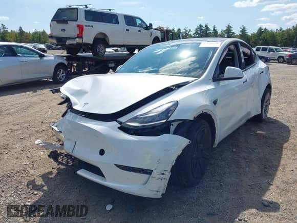 2023 Tesla Model Y Long Range with VIN 7SAYGDEE8PA126452, listed as a IAAI auction lot 43190470 with 39,752 mi miles and . Bid and sale history available at DreamBid. Image 20.