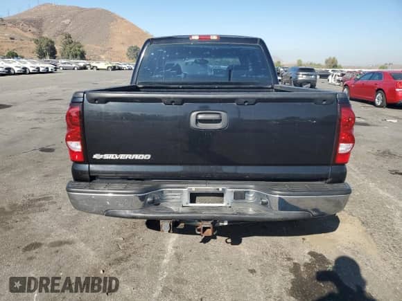 2007 Chevrolet Silverado 1500 LS with VIN 2GCEC13V171154581, listed as a Copart auction lot 69521865 with Not provided miles and Salvage title. Bid and sale history available at DreamBid. Image 6.