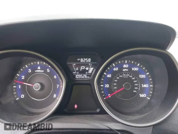 2016 Hyundai Elantra SE with VIN 5NPDH4AE5GH787181, listed as a IAAI auction lot 43503618 with 109,526 mi miles and . Bid and sale history available at DreamBid. Image 7.