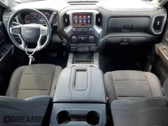 2021 Chevrolet Silverado 1500 LT Trail Boss with VIN 1GCPYFED3MZ206226, listed as a Copart auction lot 68469315 with 59,797 mi miles and Salvage title. Bid and sale history available at DreamBid. Image 8.
