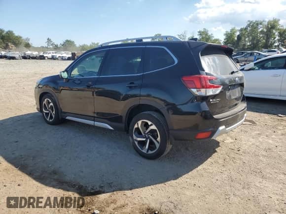 2022 Subaru Forester Touring z VIN JF2SKARC5NH442269, wystawiony jako Copart lot #71297655 z przebiegiem 22 135 mil mil oraz Szkoda całkowita • Salvage title. Historia ofert i sprzedaży dostępna na DreamBid. Obrazek 2.